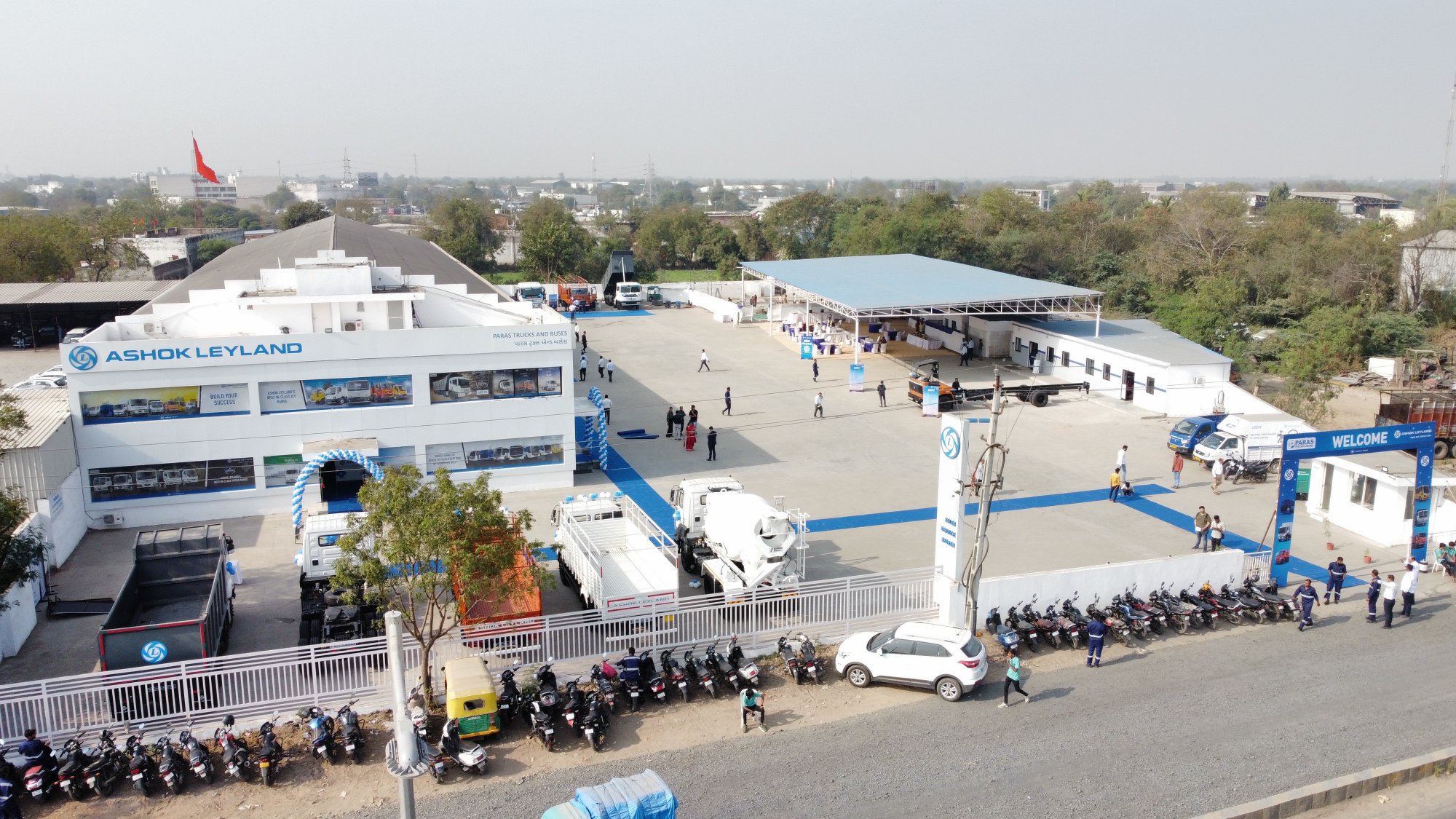 Paras Trucks and Buses Ahmedabad 3S Facility