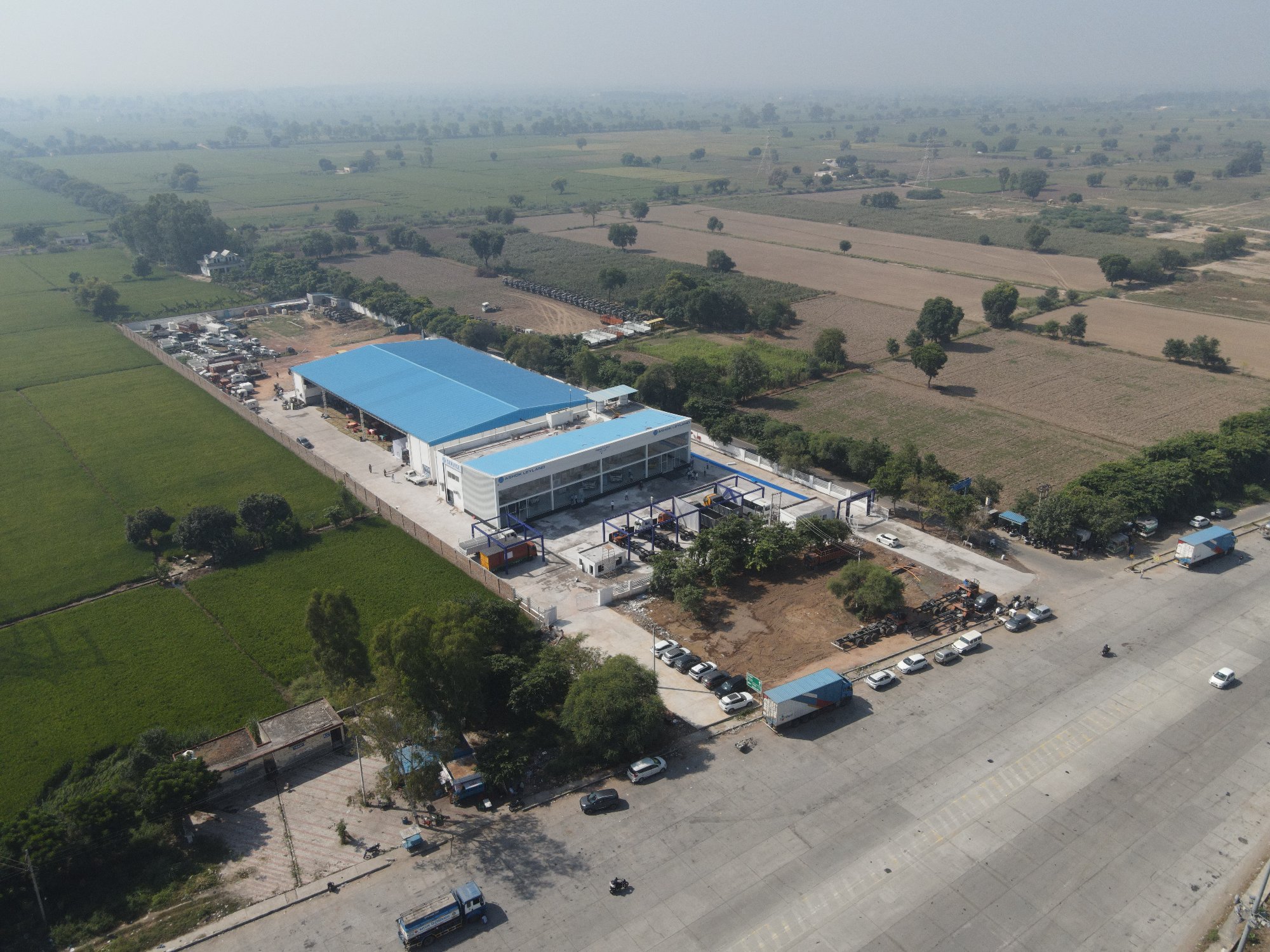 Paras Trucks facility